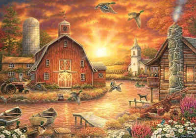 Zdjęcie produktu dla ART PUZZLE New Day Puzzle 3000 Teile