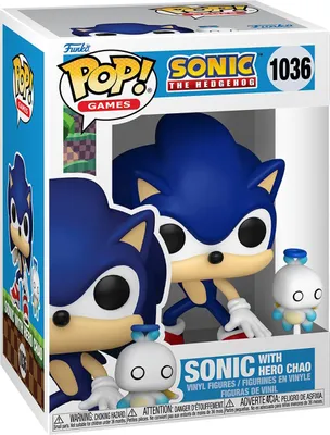 Produktbild von Sonic The Hedgehog - Sonic with Chao 1036 - Funko Pop!