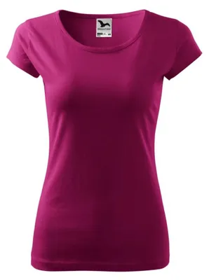 Image de Malfini - T-shirt « Pure » pour femmes, ajusté PP10464 (M) (rouge/rose)