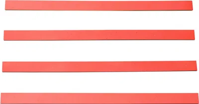 Produktbild von Magnetisches Band 250x14x2mm VE=4 Stück rot