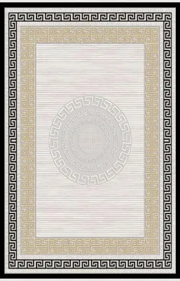 Produktbild von Teppiche Luxusteppiche Moderne Teppich Grau Abstrakt Orientteppiche 160x230