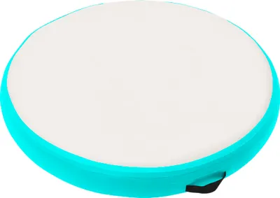 Image de vidaXL Coussin de gymnastique gonflable avec pompe 100x100x10 cm PVC vert
