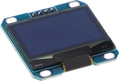 Produktbild von OLED - 1.3", 128x64, VGSS, I2C, mit weißer Schrift