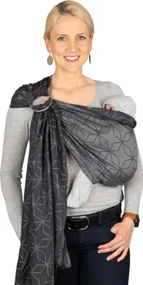 Produktbild von HOPPEDIZ Babytragetuch Ring-Sling kbA Malmö stone