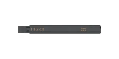 Produktbild von Wera 05018142001, 1 Stück(e), Schlitz, 1.2 mm, 70 mm, 70 mm, 7 mm