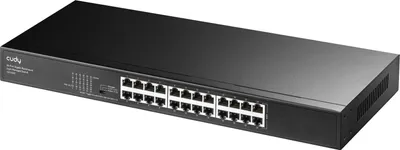 Produktbild von CUDY GS1024E 24-Port Gigabit Switch Light Managed Rackmount
