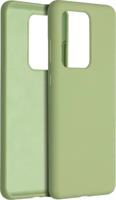 Obrázok produktu pre Accezz Liquid Silicone Backcover pre Samsung Galaxy S20 Ultra - zelený