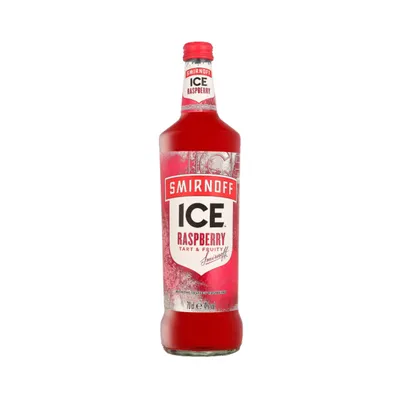 Produktbild von Smirnoff Ice Raspberry Wodka 6er Alkohol Set 700ml – Wodka mit Himbeergeschmack & 4% Vol. Fruchtig-weich, ideal für Cocktails, Longdrinks, Alcohol