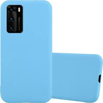 Obrázek produktu pro Cadorabo Case for Huawei P40 Protective Cover in Blue Pouzdro na mobilní telefon TPU Silicone Case Cover