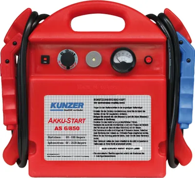Produktbild von Kunzer AKKU-Start tragbar 6V 850 A AS6/850