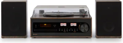 Obrázok produktu pre Auna - gramofón s reproduktorom, USB, CD, MP3, DAB rádio, Bluetooth, AUX, retro