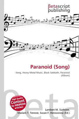Produktbild von Paranoid (Lied)