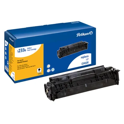 Produktbild von Pelikan Toner HP CE410X 1233b schwarz rebuilt
