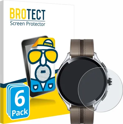 Produktbild von 6x BROTECT Schutzfolie für Xiaomi Watch 2 Pro Displayschutz Displayschutzfolie Folie Matt Entspiegelungsfolie