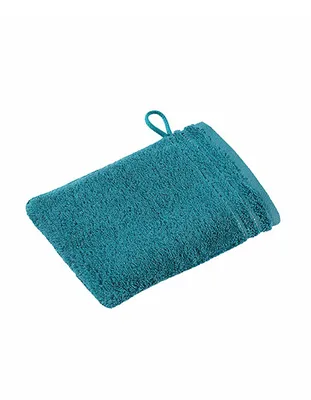 Produktbild von Vossen 114894 | Calypso Feeling Waschhandschuh / 22 x 16 cm - Farbe: Lagoon - Größe: 22 x 16 cm