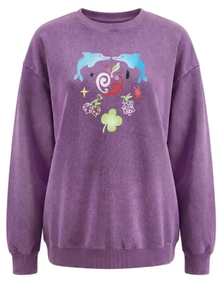 Image de SUPSLIM - T-shirt pour femmes, couleur lilas, taille S