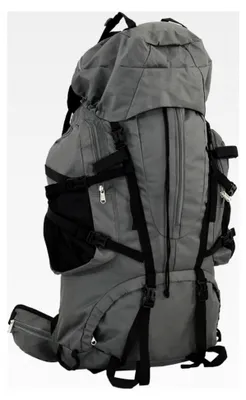 Produktbild von Wanderrucksack Grau 60 L Oxford-Gewebe