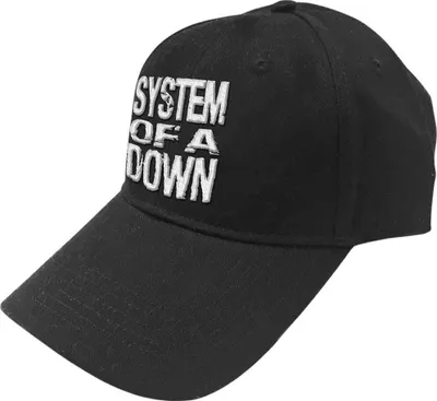Produktbild von System of a Down Stacked Logo Black UNI