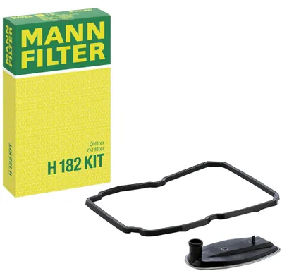 Produktbild von MANN-FILTER H 182 KIT Hydraulikfiltersatz AT Automatikgetriebe passend für MERCEDES-BENZ C-Klasse Limousine (W204)