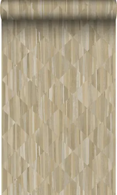 Produktbild von Origin Wallcoverings Tapete 3D Holzoptik Beige 50 x 900 cm