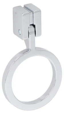 Image de Poignée pour meubles en zamac L 45 mm chrome poli