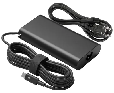 Image de Avizar, alimentation USB-C pour ordinateur portable Dell/Lenovo, 90W, avec câble de 2,7 mètres, noire