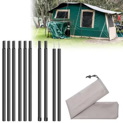 Zdjęcie produktu dla Rurki do namiotu 2 sztuki, 43-200 cm, do kemping