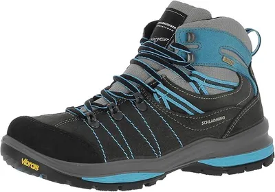 Imagen del producto de Silecomplaza, bota de senderismo para mujer, color gris/antracita, talla EU 40