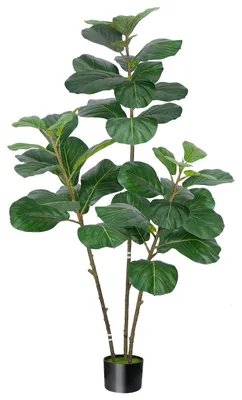 Künstlicher Ficusbaum, 150 cm, grün, 1 Stück