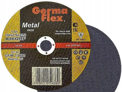 Produktbild von Germaflex INOX Trennscheibe 180x1.6 mm für Edelstahl