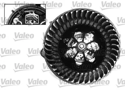 Produktbild von VALEO 715074 Gebläsemotor Innenraumgebläse für MINI Schrägheck (R56) Clubman (R55) Countryman (R60) Cabrio (R57) Roadster (R59)