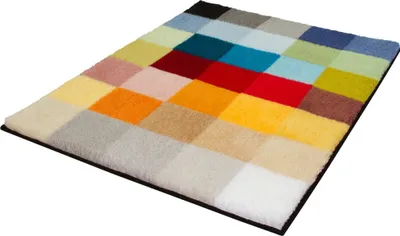 Produktbild von Kleine Wolke Badteppich CUBETTO Multicolor 65 x 90 cm