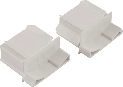 Produktbild von Rehau Gleiter für Rollläden Abschlußleiste, Kunststoff weiß