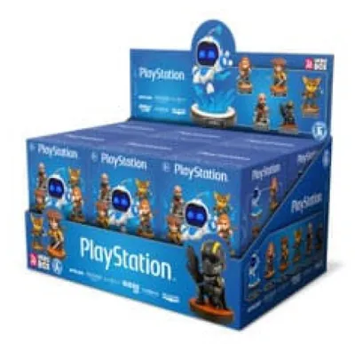 Produktbild von PlayStation Hero Box All Stars Series Minifiguren 12 cm Display (6)