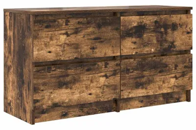 Produktbild von vidaXL TV-Schrank Räuchereiche 100x35x54 cm Holzwerkstoff