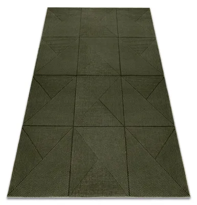 Image de Tapis AURA J2624A vert - Géométrique, structurel, moderne vert 120x170 cm