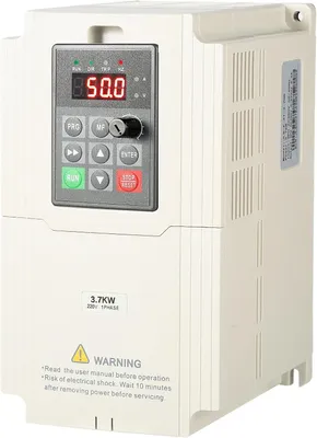 Obrázok produktu pre Frekvenčný menič 3,7 kW, 230 V. Regulátor otáčok VFD, 230 V, jednofázový vstup 220 V, trojfázový výstup 220 V. VFD invertor pre motor s výkonom 3,7 kW, regulácia rýchlosti