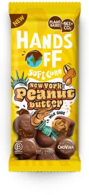 Produktbild von Hands Off New York Erdnussbutter 100g – Cremig, natürlich, vegan & glutenfrei