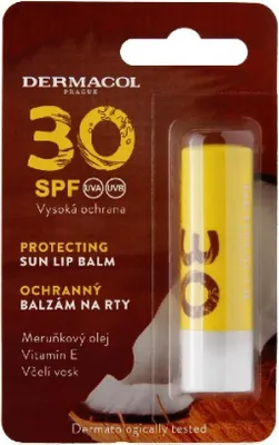 Image de Dermacol - Baume solaire pour les lèvres SPF 30 - Baume solaire pour les lèvres 6 g 6ml