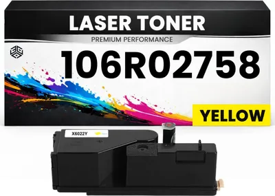 Produktbild von Toner kits kompatibel für Xerox 106R02758 Phaser 6020/6022 WorkCentre 6025/6027 in Gelb