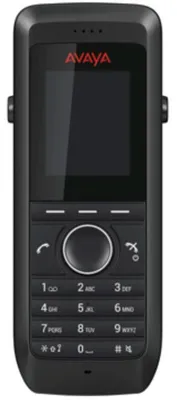 Produktbild von Avaya 3735, IP-Telefon, Schwarz, Kabelloses Mobilteil, 250 Eintragungen, LCD, 5,08 cm (2")