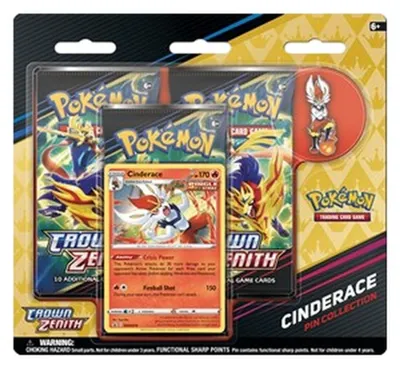 Image de Pokémon Épée : Collection de cartes Cinderace, lot de 3