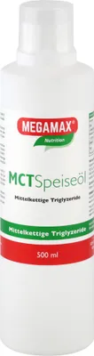 Image de MEGAMAX Nutrition Huile comestible MCT Triglycérides à chaîne moyenne, 500 ml d'huile