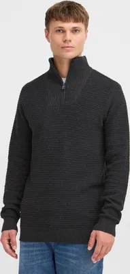 Produktbild von !Solid SDReco Herren Troyer Pullover Strickpullover mit Troyerkragen Rippbündchen Baumwollmischung Regular fit