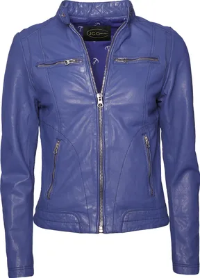 Produktbild von JCC Lederjacke 8006 Damen blue L