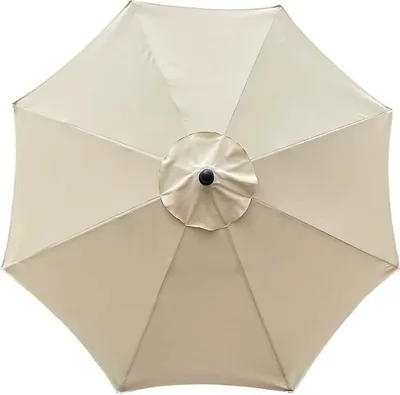 Produktbild von Cremefarbener Ersatzstoff für Sonnenschirme in Knochenform, 3 m/8 Zoll