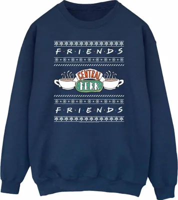 Produktbild von Friends - "Central Perk" Sweatshirt für Herren BI48729 (M) (Marineblau)