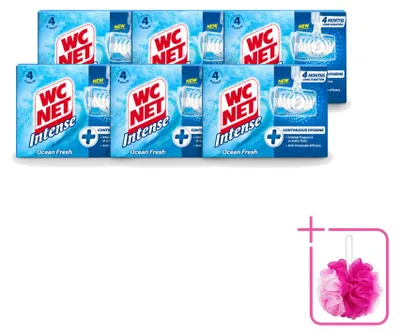 Produktbild von 6 x WC Net Toiletblock Ocean Fresh - Sparpackung - 6 Stücke