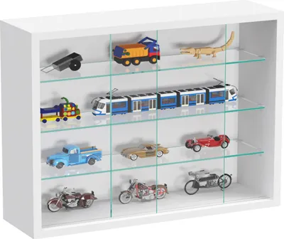 Produktbild von VDD Vitrine hochkant Hängevitrine - Schiebetüren - 50 x 40 x 13 cm