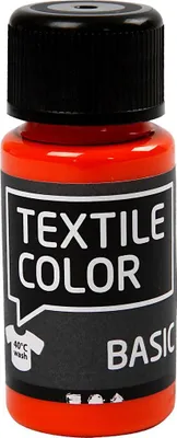 Produktbild von Creativ Company Textile Color, 50 ml, Orange, Waschbar, 1 Stück(e)